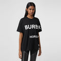 Burberry Horseferry Print Cotton Oversized T-shirt