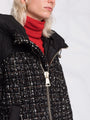 Nicole Benisti Matignon Tweed Down-Padded Jacket