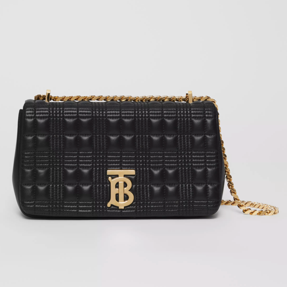 Burberry Lola Small Lambskin Quilted Crossbody Bag (Shoulder