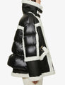 Nicole Benisti Montaigne Padded Shearling And Shell Down Jacket