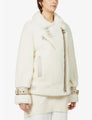 Nicole Benisti Grand Padded Shearling And Shell Down Jacket